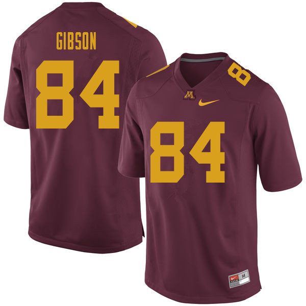 Men #84 Erik Gibson Minnesota Golden Gophers College Football Jerseys Sale-Maroon